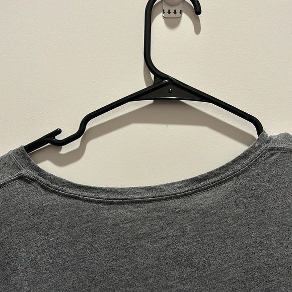 Old Navy Lucky Me Shirt Women’s Large Grey gray - Picture 10 of 12
